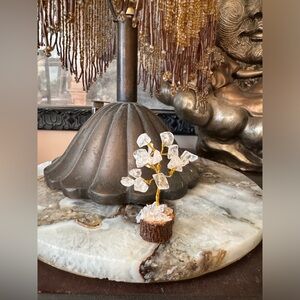 Clear Quartz Gemstone Tree 🌿